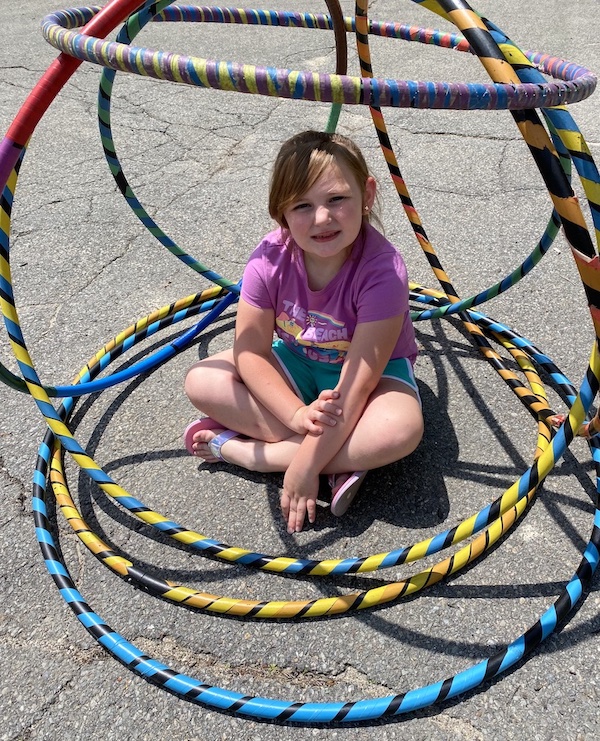 Hula hooping 