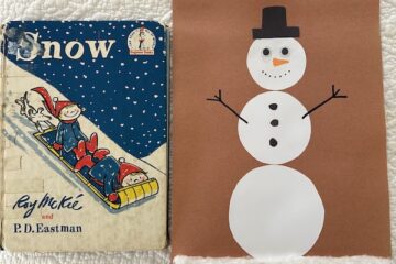 Snow book/snowman