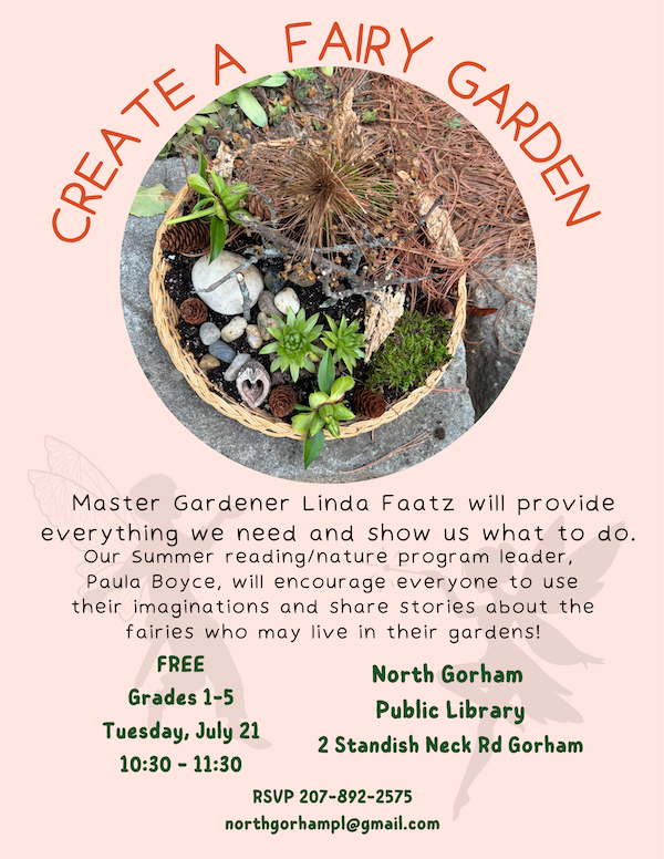Fairy Garden flyer