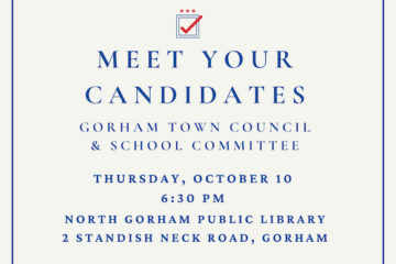 Meet Gorham Candidates 10/24