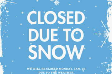 Closed due to snow