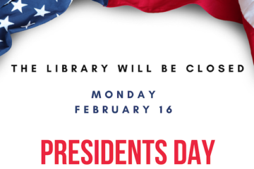 Library Closed President's Day