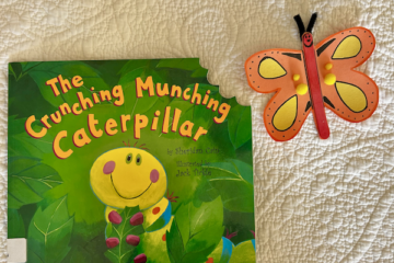 The Crunching Munching Caterpillar Book Cover