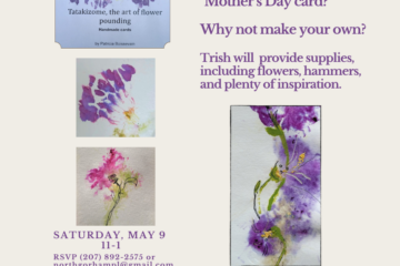 Flower Pounding Craft Event