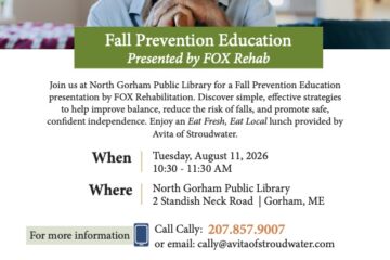Fall Prevention flyer