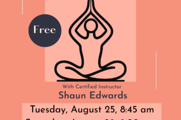 Chair Yoga flyer