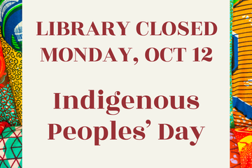 Indigenous People's Day 2026