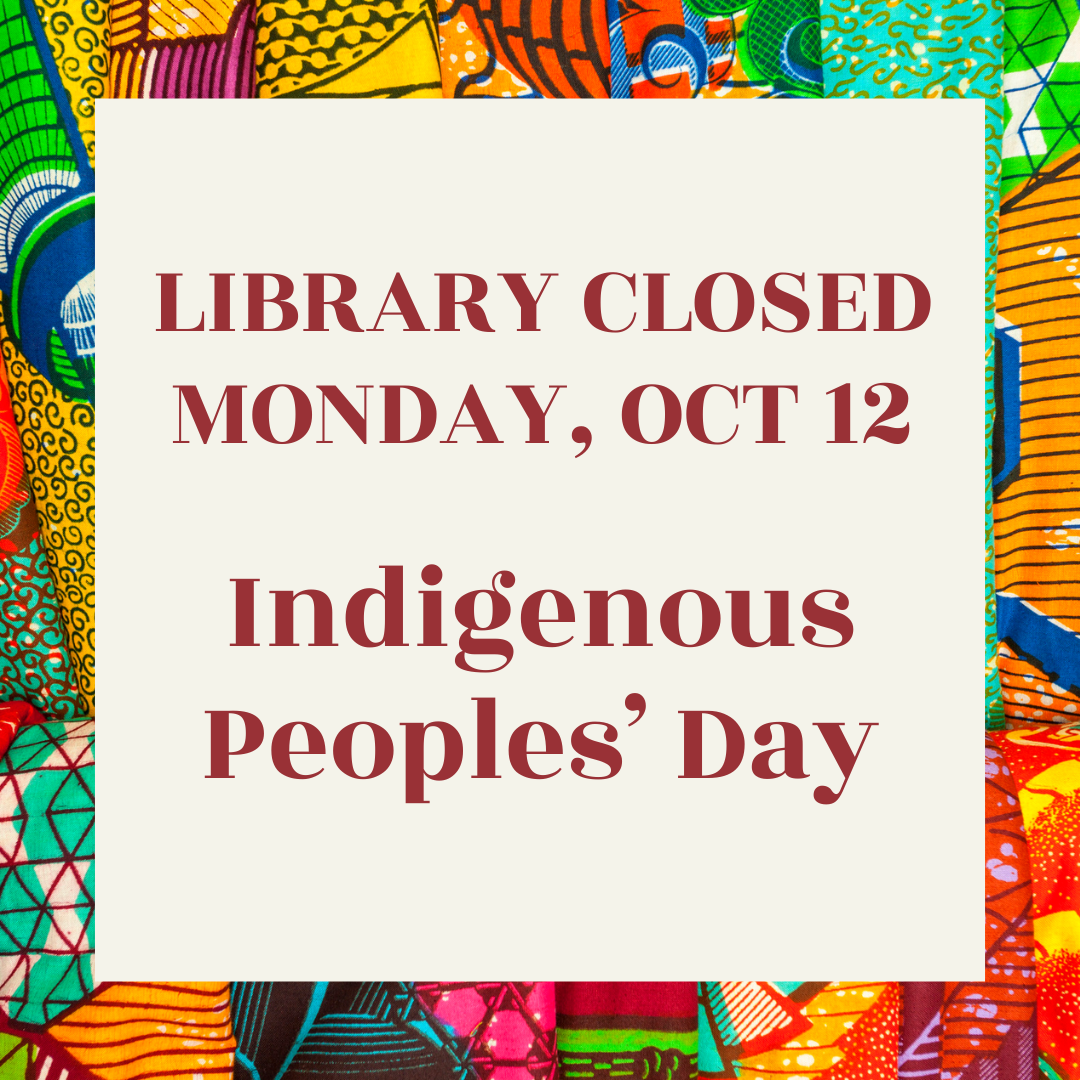 Indigenous People's Day 2026
